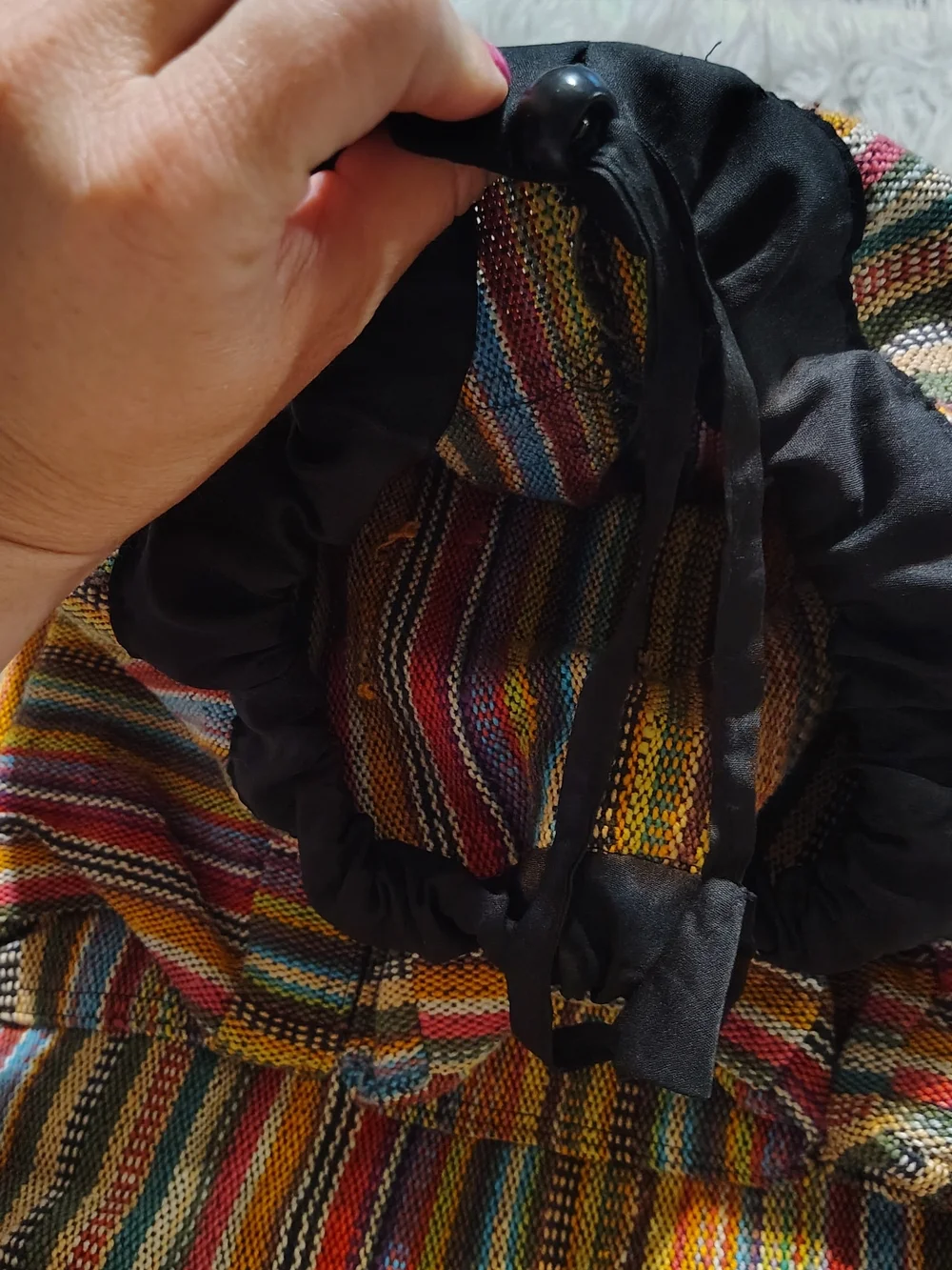 Matty M Backpack Ethnic Bag Adult Size Backpack Hippie Handwoven Artisan Boho